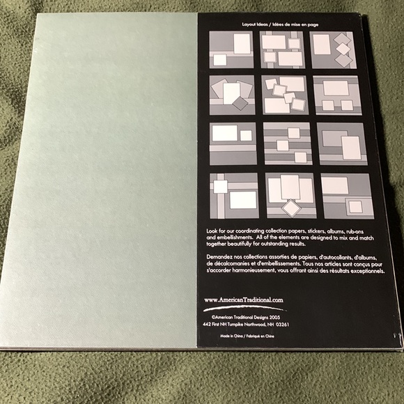 New in package American Traditional Designs card stock bundle for scrapbooking. - Picture 5 of 6